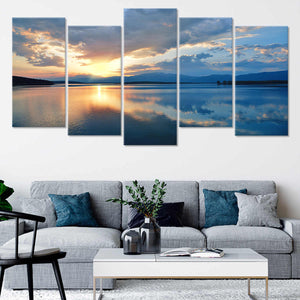 by Sunset Stunning The Art Canvas l Canvas On Relax Prints Lake Wall