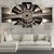 Retro Engine Multi Panel Canvas Wall Art
