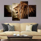 African Roaring Lion Wall Art Canvas-Stunning Canvas Prints