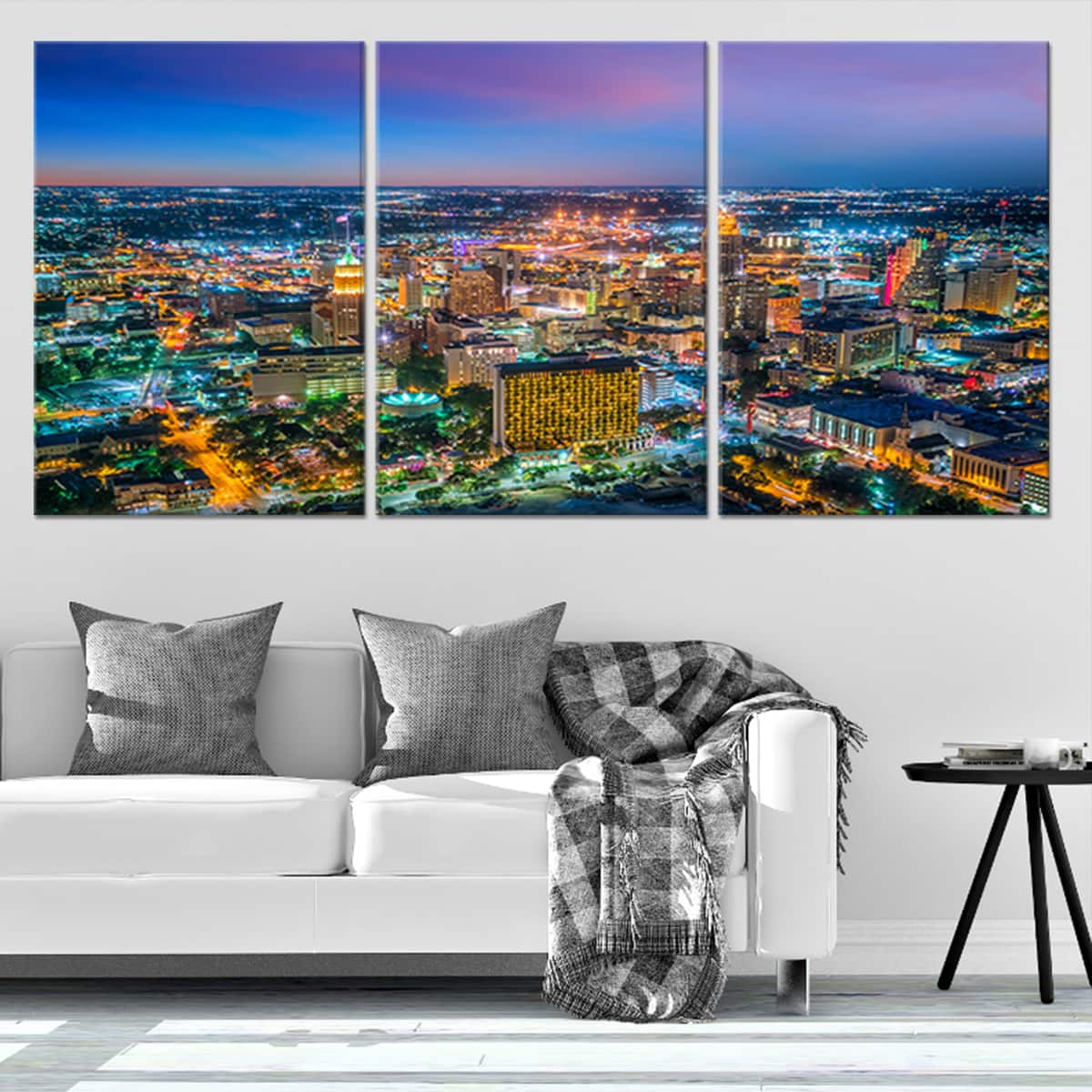 San Antonio Skyline Wall Art Canvas-Stunning Canvas Prints