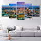 San Antonio Skyline Wall Art Canvas-Stunning Canvas Prints