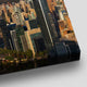 Santiago De Chile At Sunset Skyline Wall Art Canvas-Stunning Canvas Prints