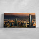 Santiago De Chile At Sunset Skyline Wall Art Canvas-Stunning Canvas Prints