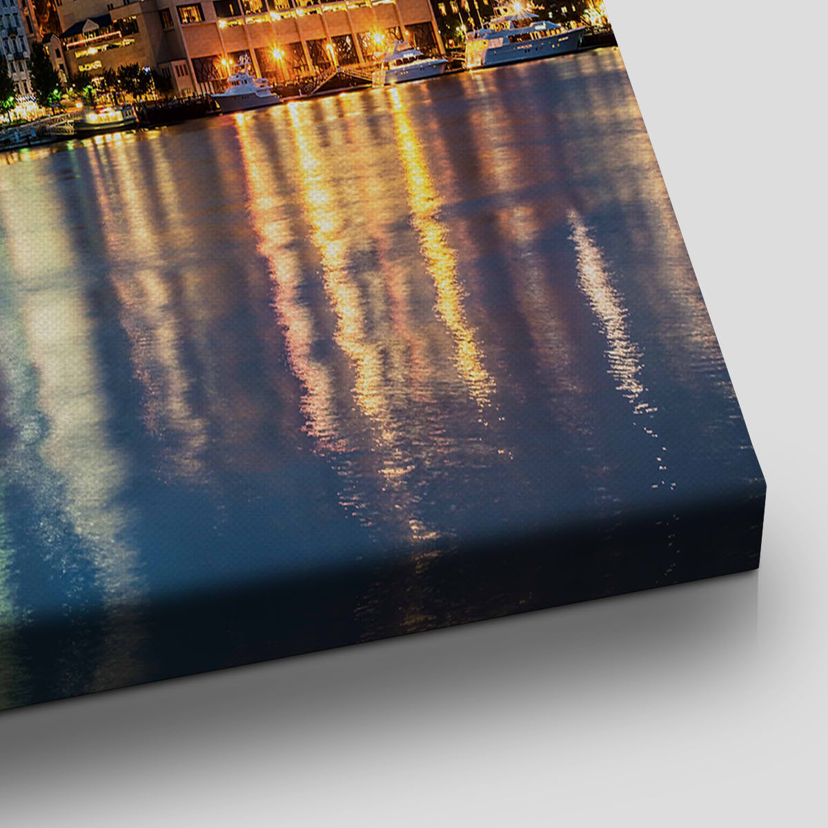 Savannah Georgia Skyline Wall Art Canvas-Stunning Canvas Prints
