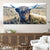 Scottish Highland Cow Wall Art