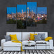 Seattle Washington Skyline Wall Art Canvas-Stunning Canvas Prints