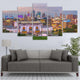 Kansas Skyline Wall Art Canvas-Stunning Canvas Prints