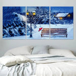 Christmas Town Wall Art-Stunning Canvas Prints