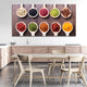 Wooden Spoons And Spices Wall Art-Stunning Canvas Prints