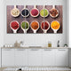 Wooden Spoons And Spices Wall Art-Stunning Canvas Prints