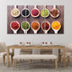 Wooden Spoons And Spices Wall Art-Stunning Canvas Prints