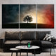 Starry Night Tree Wall Art Canvas Print-Stunning Canvas Prints