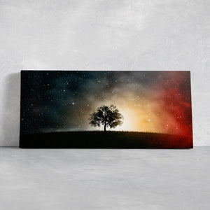 Starry Night Tree Wall Art Canvas Print-Stunning Canvas Prints
