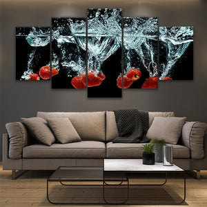Strawberries Wall Art Canvas Print-Stunning Canvas Prints