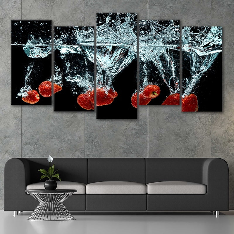 Strawberry Wall Art by Stunning Canvas Prints