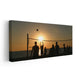 Sunset Beach Volleyball Wall Art Canvas Print-Stunning Canvas Prints