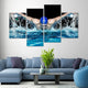 Butterfly Swimmer Wall Art Canvas Print-Stunning Canvas Prints