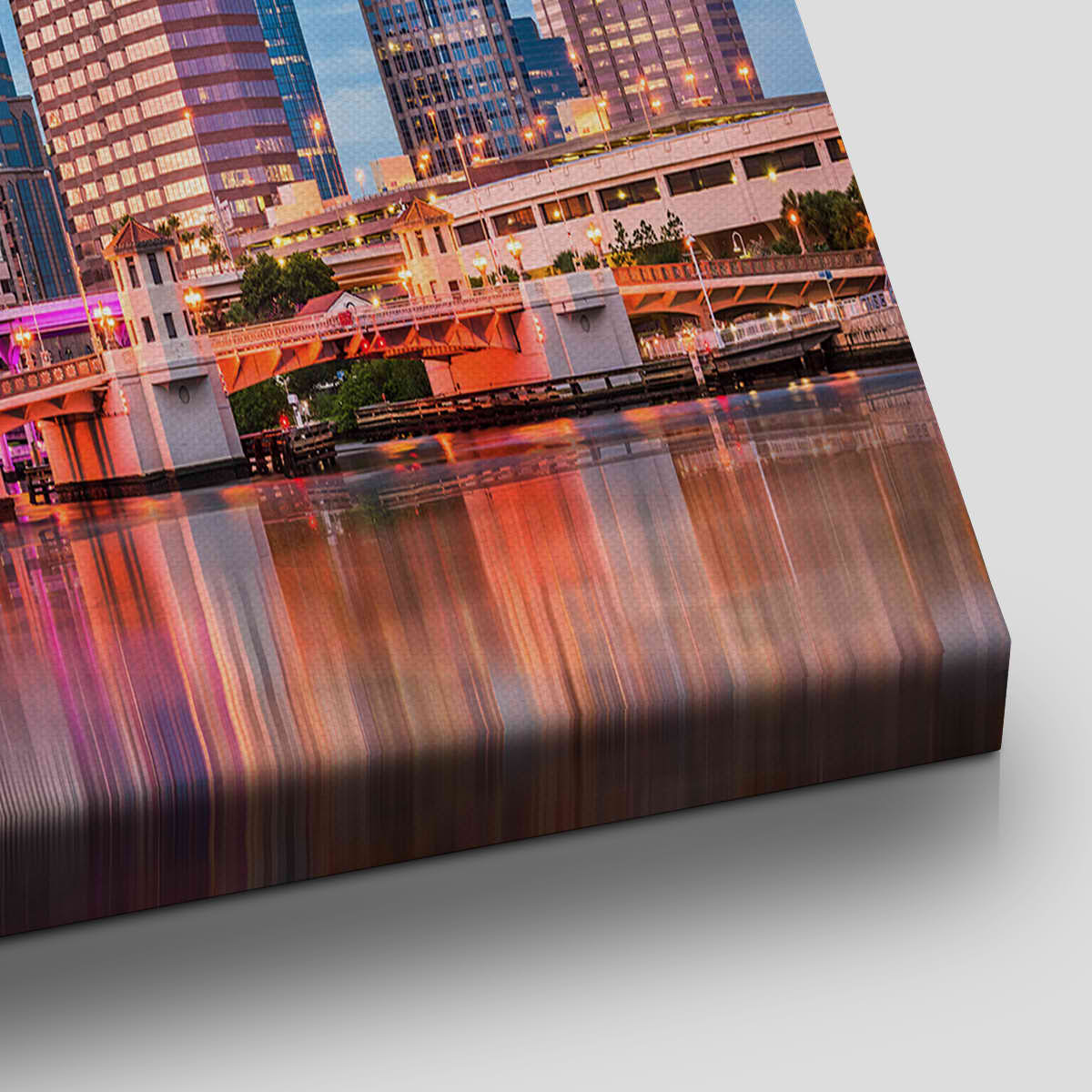 Tampa Skyline Wall Art Canvas-Stunning Canvas Prints