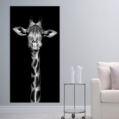 Thornicroft Giraffe Black And White Wall Art