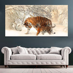 tiger cub canvas wall art large
