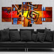 African Abstract Wall Art Canvas Print-Stunning Canvas Prints