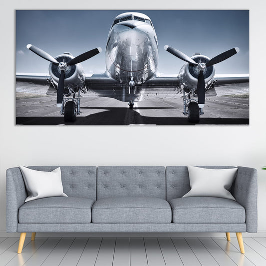 Douglas Vintage Airplane Wall Art Canvas Print-Stunning Canvas Prints