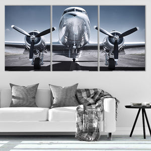 Douglas Vintage Airplane Wall Art Canvas Print-Stunning Canvas Prints