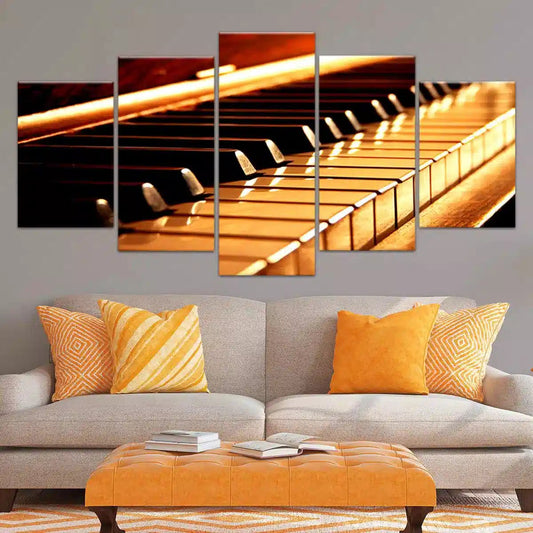 Vintage Piano Wall Art Canvas Print-Stunning Canvas Prints