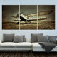 Military Vintage Airplane Wall Art-Stunning Canvas Prints