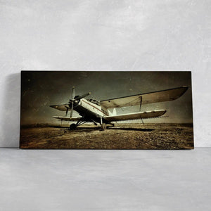 Military Vintage Airplane Wall Art-Stunning Canvas Prints