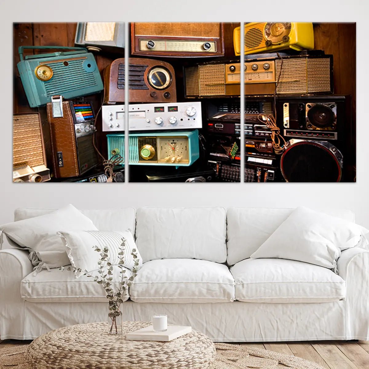 Vintage radios Wall Art-Stunning Canvas Prints