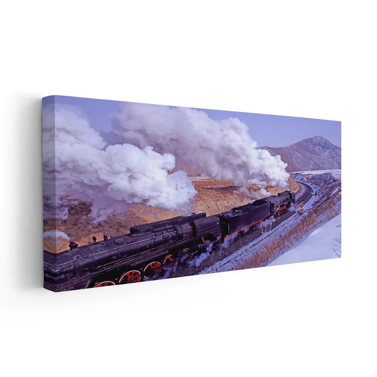 Vintage Steam Locomotive Wall Art-Stunning Canvas Prints