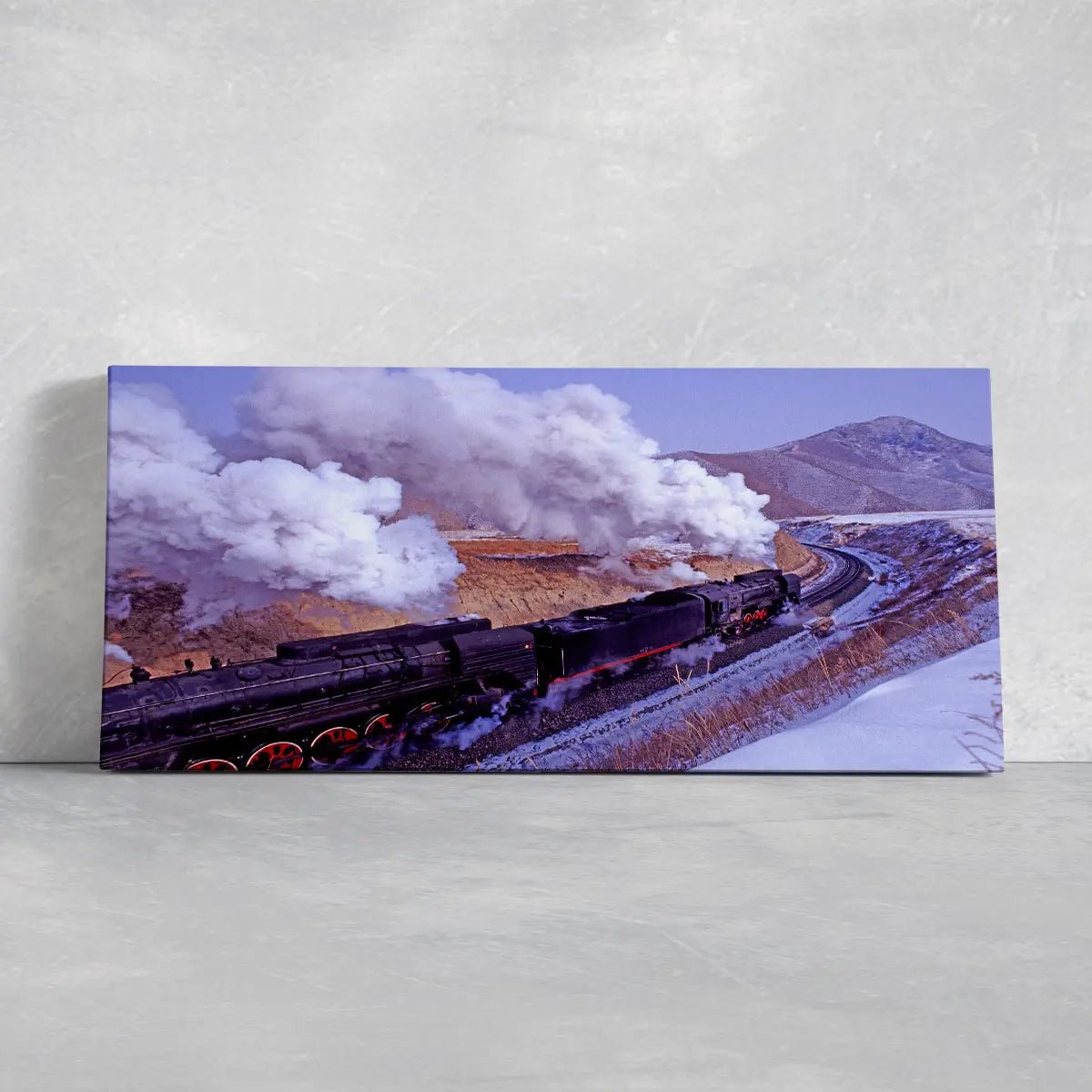 Steam Train Wall Art Canvas Print-Stunning Canvas Prints