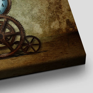steampunk Gear Wall Art Canvas Print-Stunning Canvas Prints