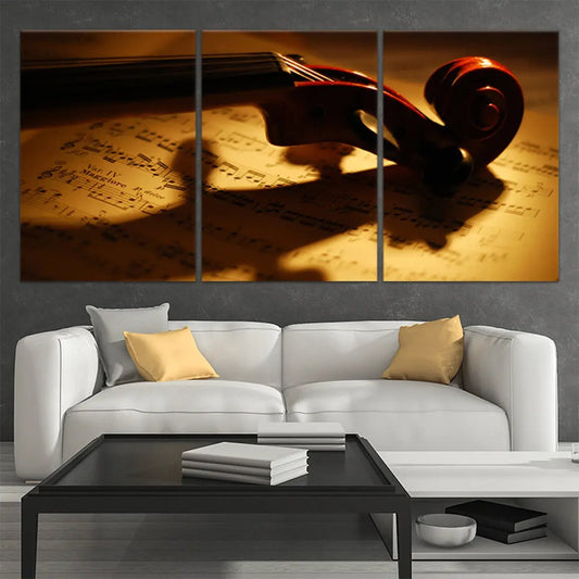 Vintage Violin Wall Art Canvas Print-Stunning Canvas Prints