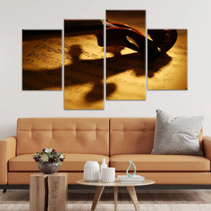 Vintage Violin Wall Art Canvas Print-Stunning Canvas Prints