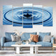 Falling Water Ripples Wall Art-Stunning Canvas Prints