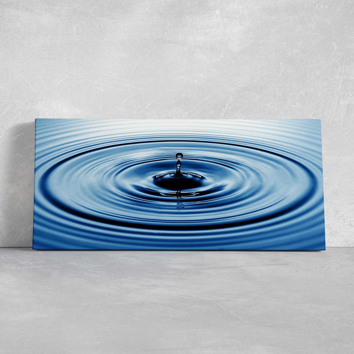 Falling Water Ripples Wall Art-Stunning Canvas Prints