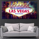 Welcome To Fabulous Las Vegas Wall Art Canvas-Stunning Canvas Prints