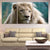 Majestic White African Lion Wall Art-Stunning Canvas Prints