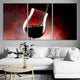 Pouring Red Wine Wall Art Canvas Print-Stunning Canvas Prints