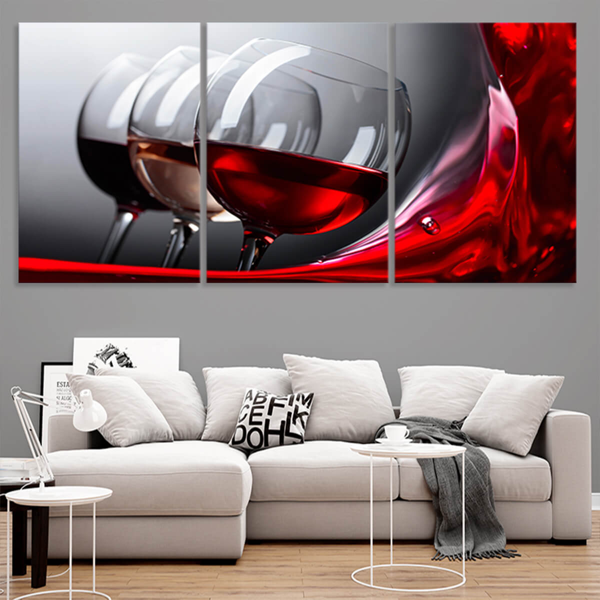 Wine Life Canvas Wall Art Set
