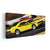 Yellow Dodge Challenger Canvas Wall Art