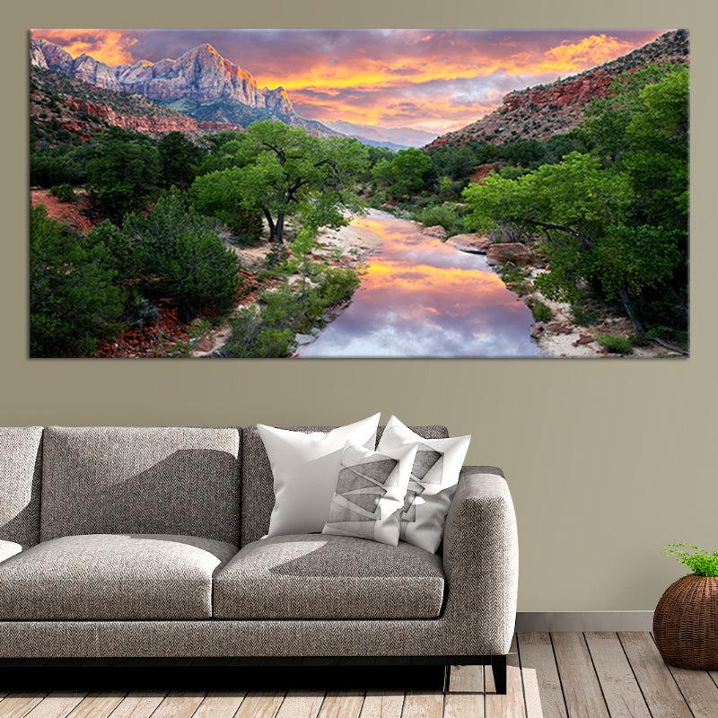 Zion National Park Wall Art Set l by Stunning Canvas Prints